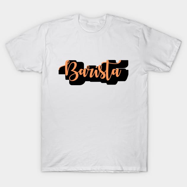 Barista T-Shirt by chelbi_mar